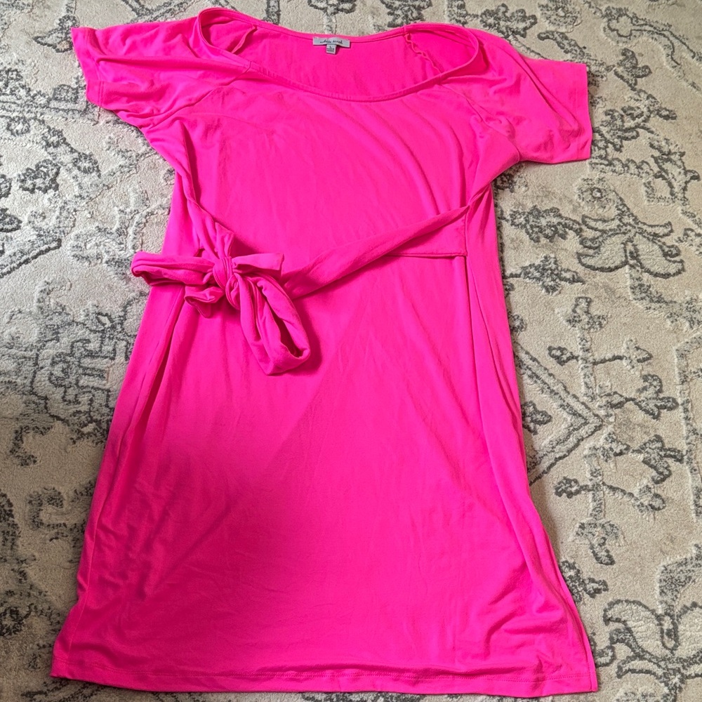 White Birch Hot Pink Dress